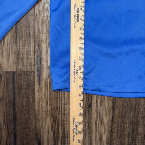 Masters Collection Kids Blue Pink Pullover 1/4 Zip Golf Sweatshirt Size Medium - Picture 5 of 8